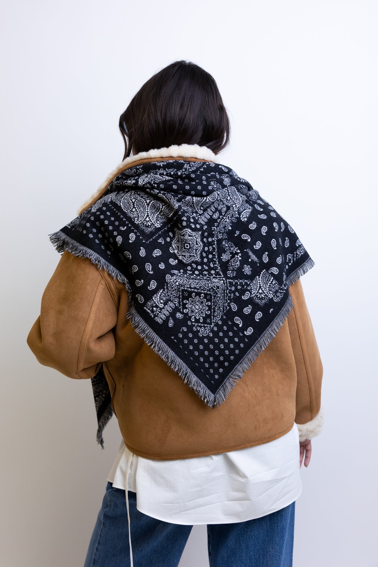 MAXI BANDANA BLACK