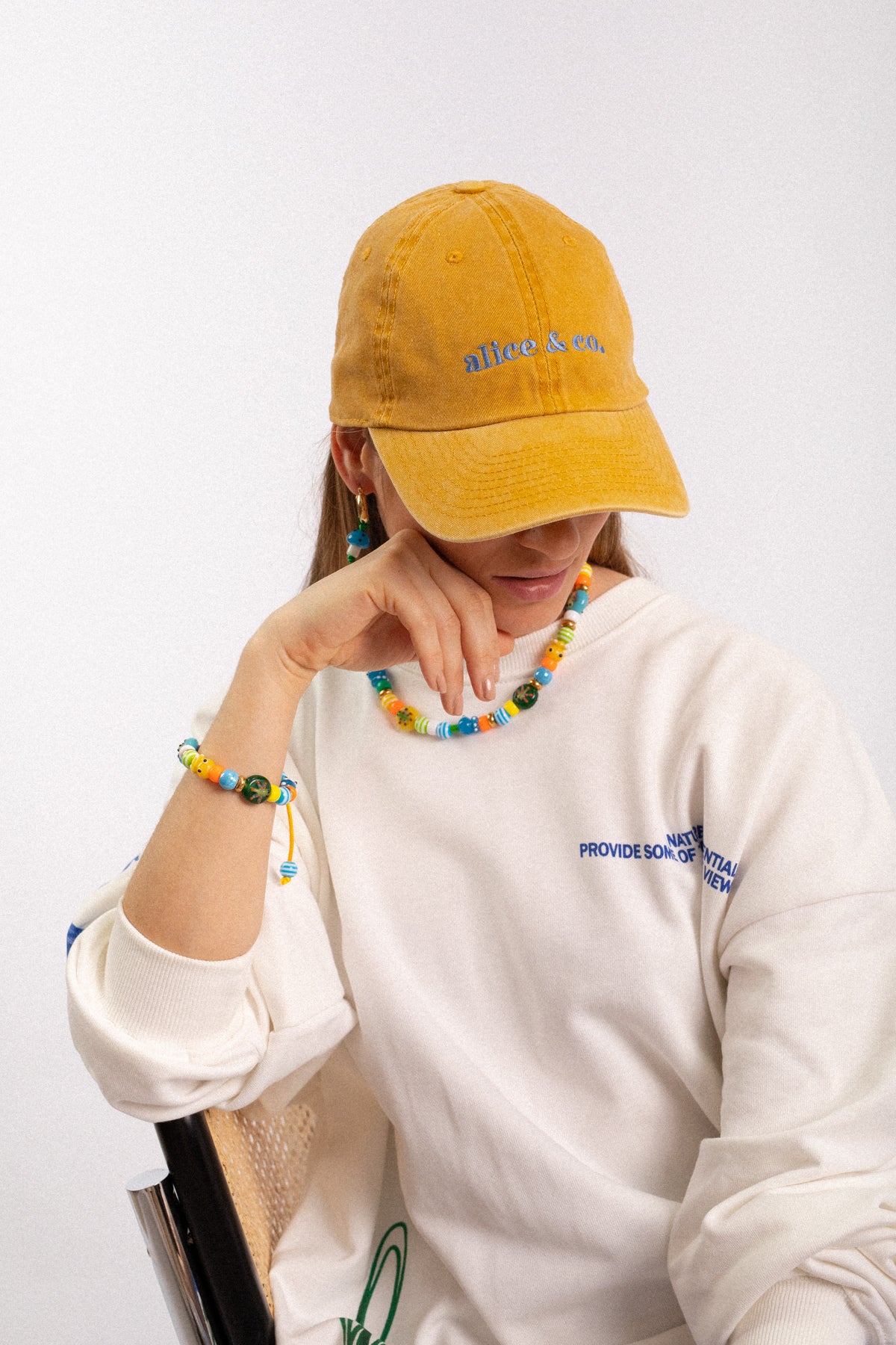 ALICE CAP YELLOW